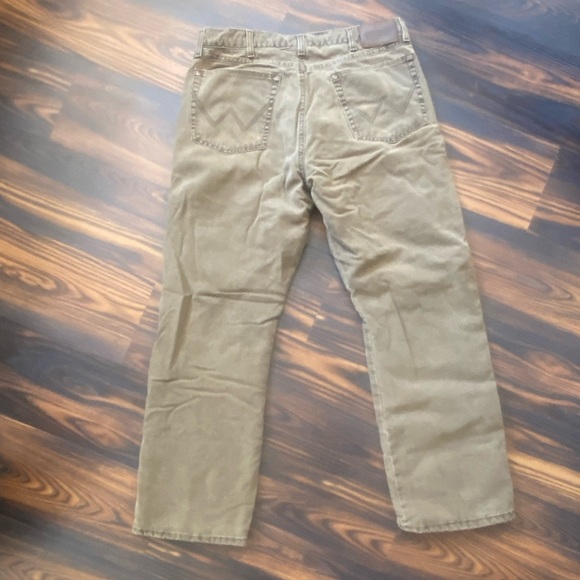 VTG Wrangler fleece lines work pants - Picture 2 of 6